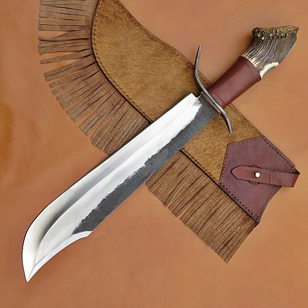 Premium Handcrafted 1095 Steel Bowie Knife for Outdoor Adventures - Korvel