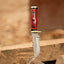 Premium Custom Damascus Steel Hunting Knife - Handcrafted Excellence - Korvel
