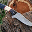 Artisan Crafted Damascus Steel Hunting Knife - Korvel