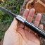 Bespoke Damascus Steel Hunting Knife - Artisan Crafted - Korvel