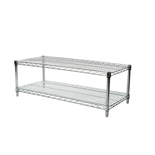 Wire Shelf 18"x54" Chrome - 2 Count Set