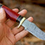 Premium Custom Damascus Steel Hunting Knife - Handcrafted Excellence - Korvel