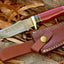 Premium Custom Damascus Steel Hunting Knife - Handcrafted Excellence - Korvel