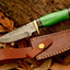 Artisan Crafted Damascus Steel Hunting Knife for Outdoor Adventures - Korvel
