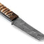 Exquisite Handmade Damascus Steel Tanto Knife - Korvel