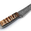 Exquisite Handmade Damascus Steel Tanto Knife - Korvel