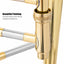 B Flat Trombone Golden Brass with Mouthpiece - Korvel