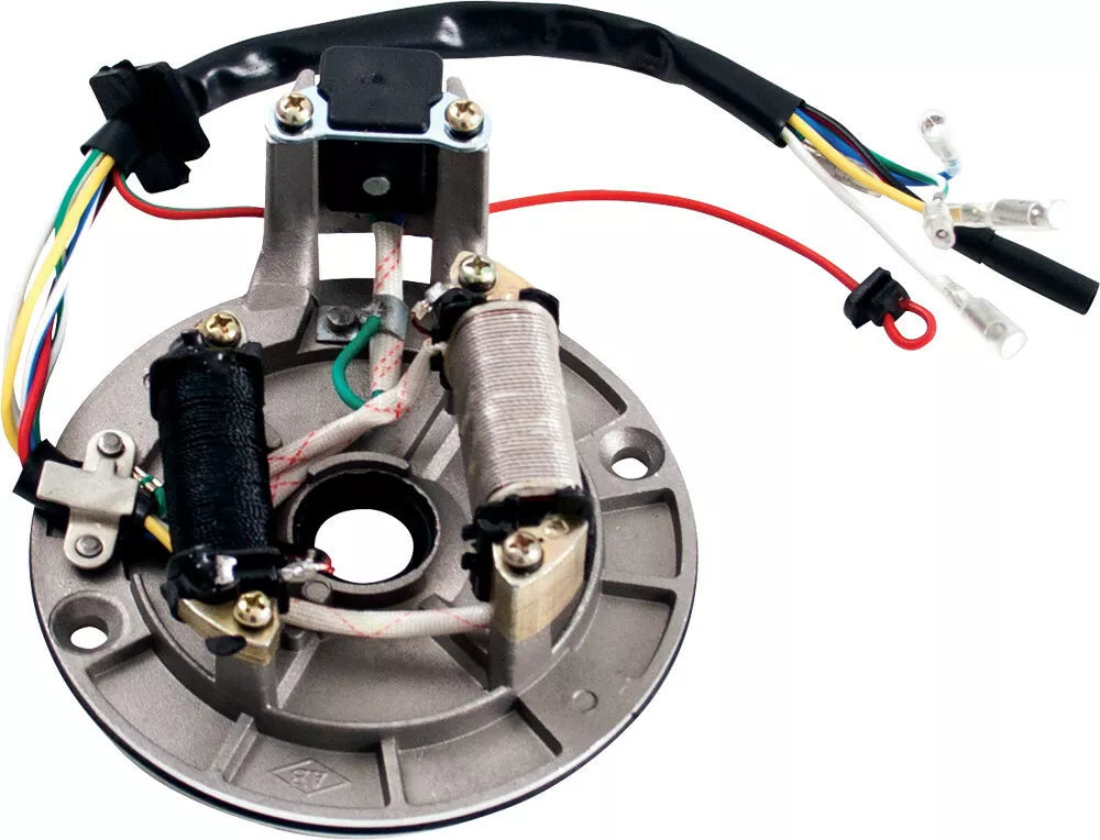 Mogo Parts 4-Temps 2-Coils Magneto/Stator pour 70-125Cc Kickstart