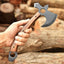 Premium Tactical Tomahawk with Full Tang 1095 Steel Blade & Elegant Rosewood Handle - Korvel
