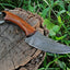 Premium Custom Damascus Steel Hunting Knife for Outdoor Adventures - Korvel