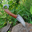 Premium Custom Damascus Steel Hunting Knife for Outdoor Adventures - Korvel