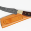 Artisan Crafted Damascus Steel Hunting Knife with Rosewood Handle - Korvel