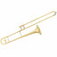 B Flat Trombone Golden Brass with Mouthpiece - Korvel