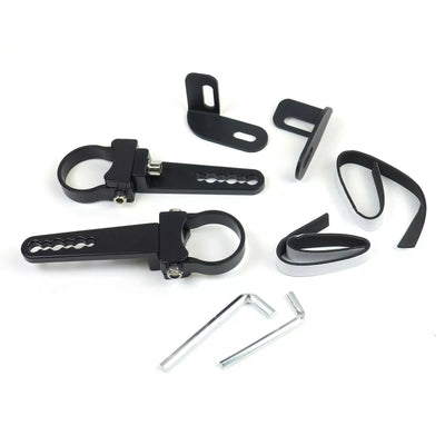 Premium LED Light Bar Mounting Kit for Harley Narrow Glide - Korvel