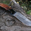 Premium Custom Damascus Steel Hunting Knife for Skinning - Korvel