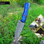 Premium Custom Damascus Steel Skinning Knife for Hunters - Korvel