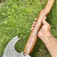 Premium Handcrafted Damascus Steel Tomahawk Axe – "Viking's Precision" - Korvel