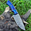 Premium Custom Damascus Steel Skinning Knife for Hunters - Korvel