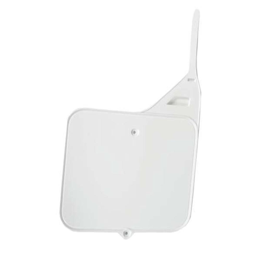 Premium White Front Number Plate for Husqvarna TC & FC Models - Korvel