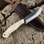 WildEdge Premium Bushcraft Knife – 8-Inch Survival Blade with Ergonomic Bone Handle - Korvel