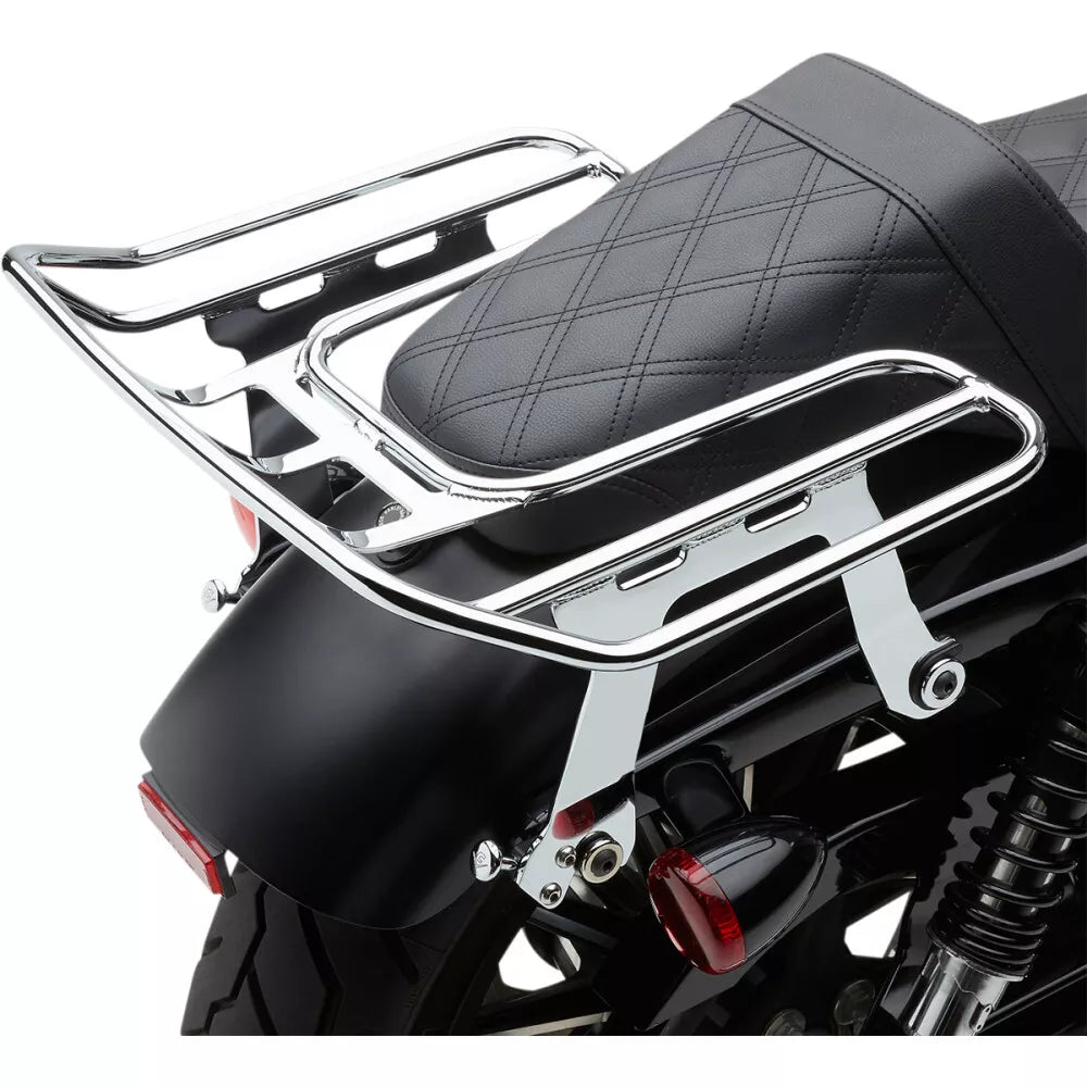 Cobra BigAss Chrome Detachable Wrap-Around Motorcycle Rack - Korvel