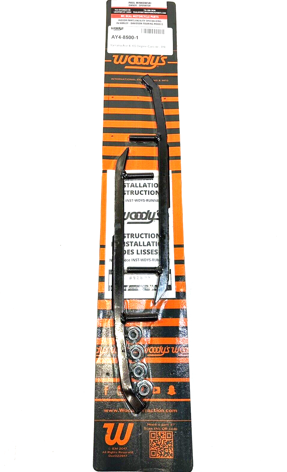 Woodys Ace Runner with 4in. Carbide - AY4-8500