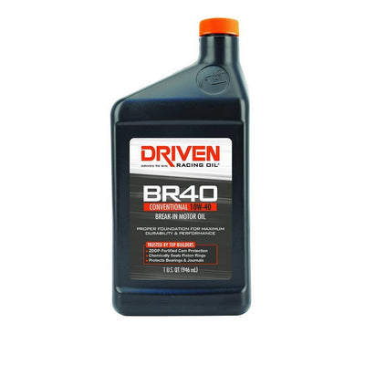 Driven Racing Oil BR40 10W40 Conventional Break-In Motor Oil