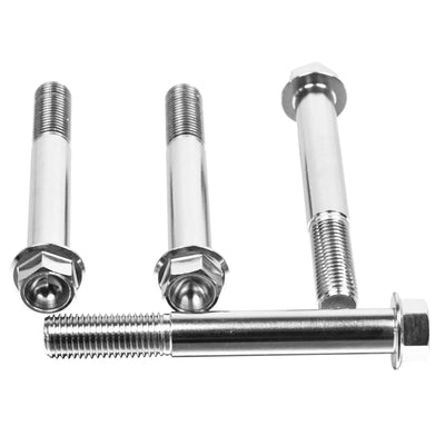 Premium Stainless Steel Front Brake Caliper Bolt Set - SSFBMON340 - Korvel