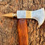 Custom Forged 1095 Steel Tomahawk Axe with Elegant Rosewood Handle – Redwood Warrior Edition - Korvel