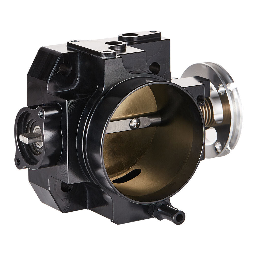 High-Performance 70mm Black Billet Aluminum Throttle Body for Honda K-Series Engines - Korvel