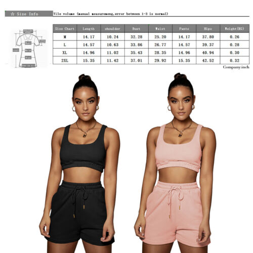 Ensemble de Shorts de Yoga Sans Couture et Brassière pour Femmes