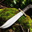 Premium Bowie Knife with D2 Steel Blade & Exotic Wood Handle - Korvel