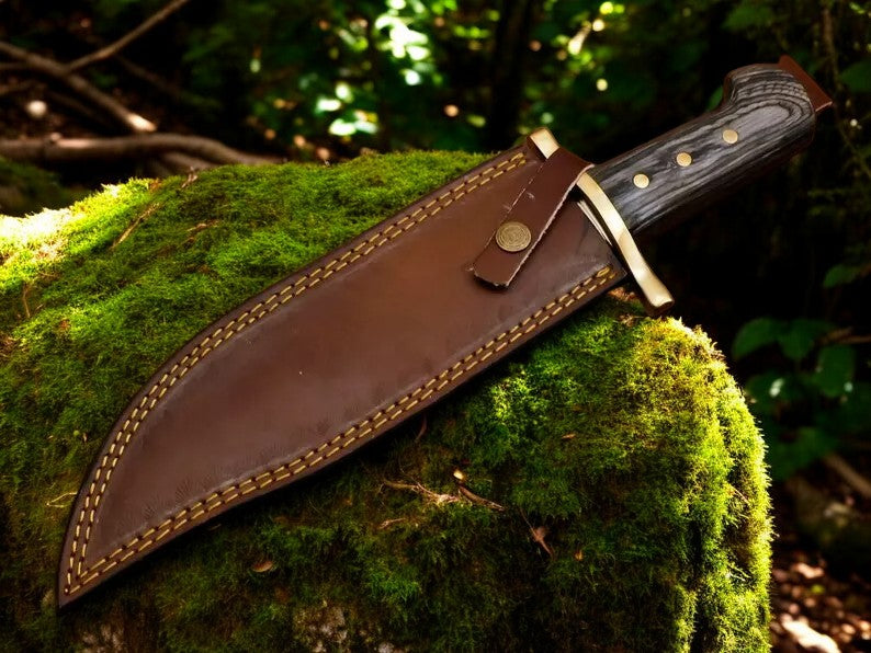 The Alamo Avenger - 10" D2 Steel Bowie Knife - Korvel