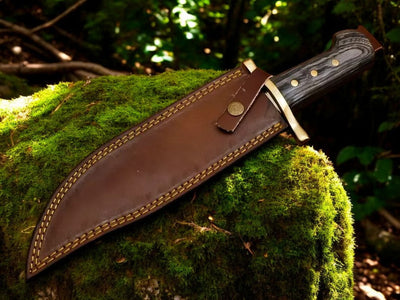 The Alamo Avenger - 10" D2 Steel Bowie Knife - Korvel