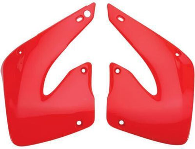 Premium Red Radiator Covers for Honda CR 125 & CR 250 (2000-01)
