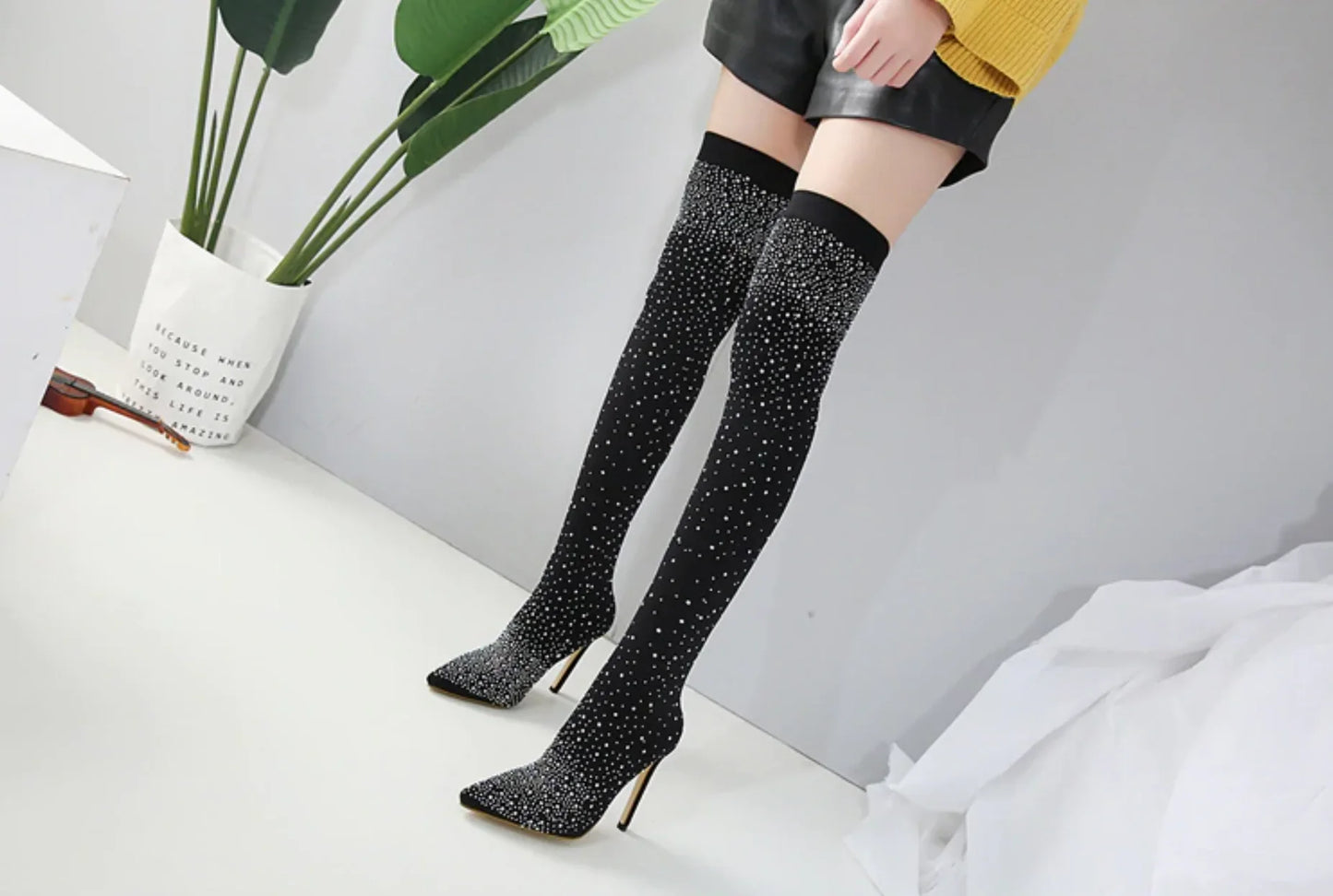 Crystal Boots - Elegant Footwear for Every Occasion