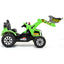12V Battery Powered Kids Ride-On Dumper Truck - Green
