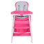 Gbruno 3-in-1 Infant Table and Chair Set - Red