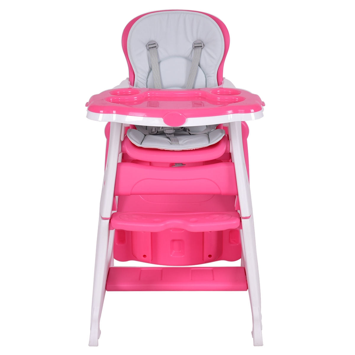 Gbruno 3-in-1 Infant Table and Chair Set - Red
