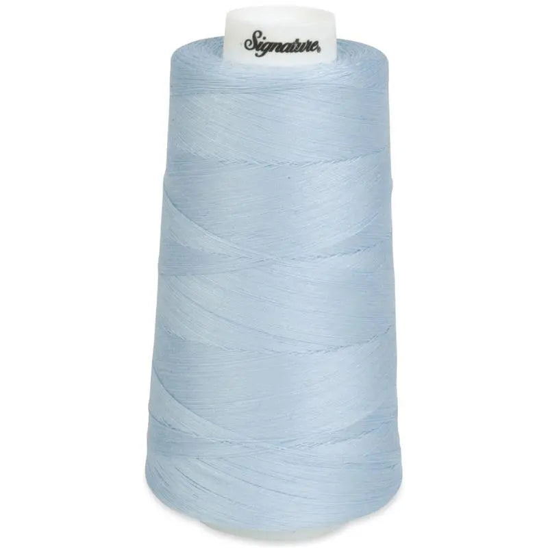 Hilo de Algodón Firmado 406 Azul Hielo