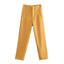 Pantalons Droits Chic pour Femme de Bureau