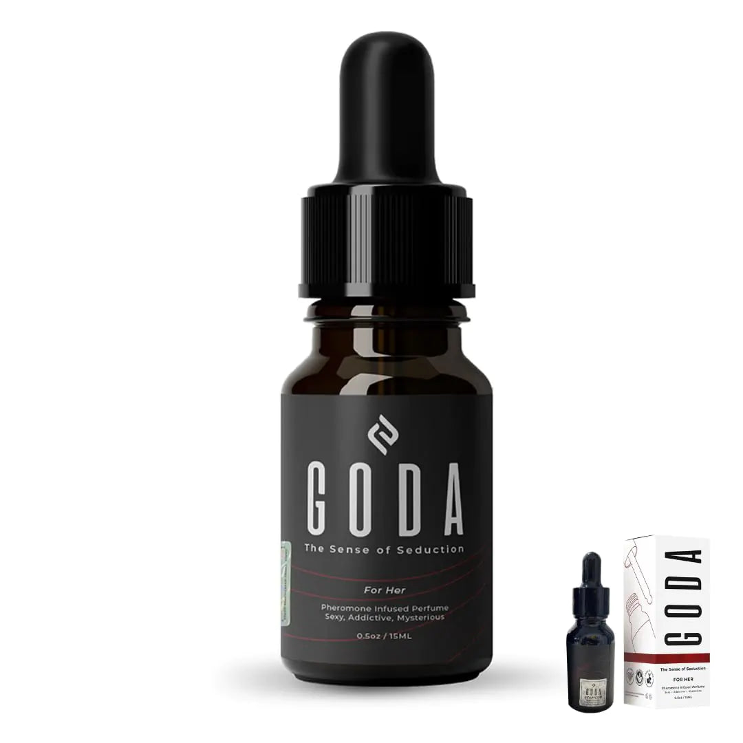 GODA Para Ella Perfume de Feromonas - Aroma Floral y Picante, Vegano y Libre de Crueldad