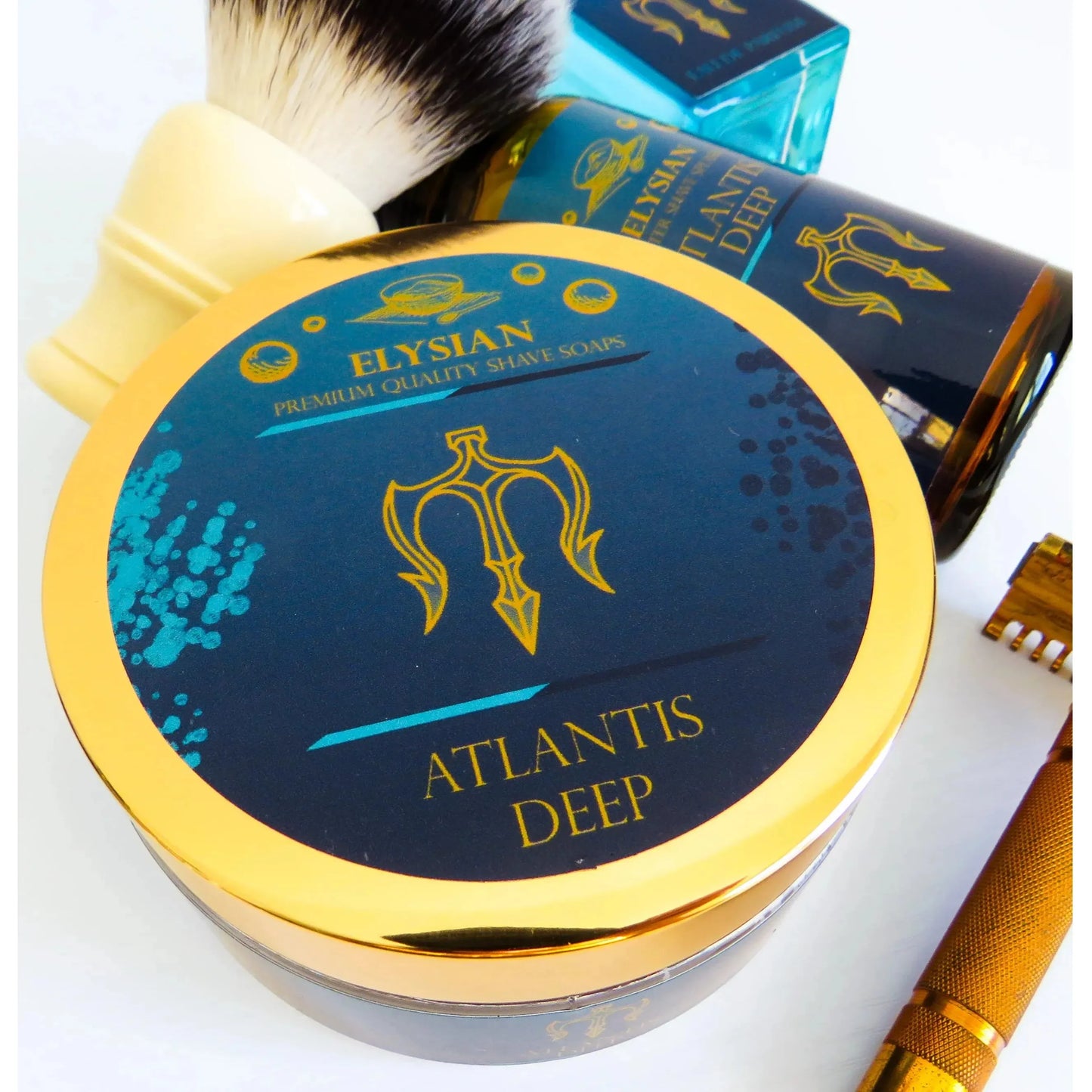 Kit de Afeitado Elysian Atlantis Deep Collection