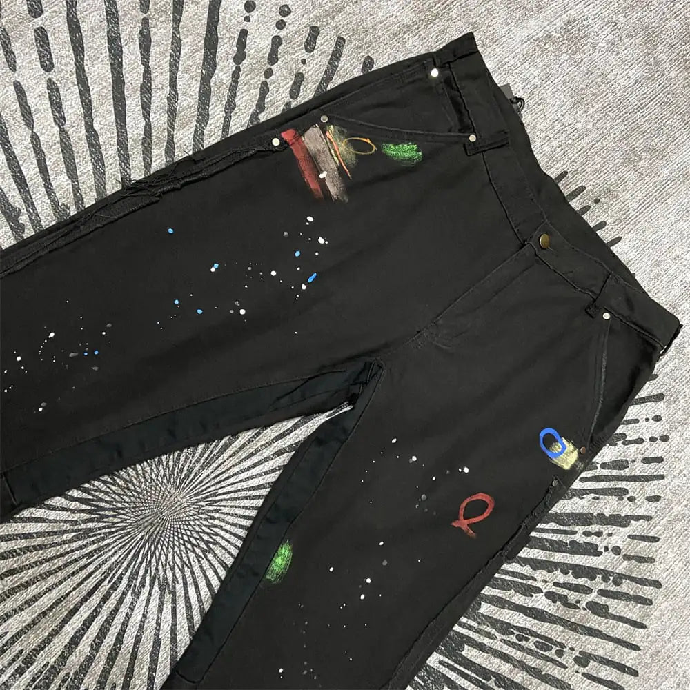 Pantalones de Bouquet con Estampado para Mujer, Casual y Sueltos