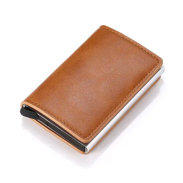 Porte-cartes en cuir pour homme premium avec protection RFID