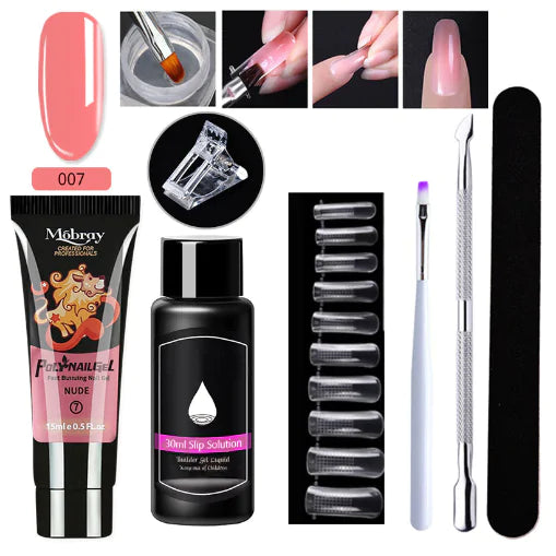 Premium Poly Nail Gel Set for Stunning Nail Art