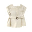 Conjunto de Top y Falda Rizada Chic Y2K de Verano 2023