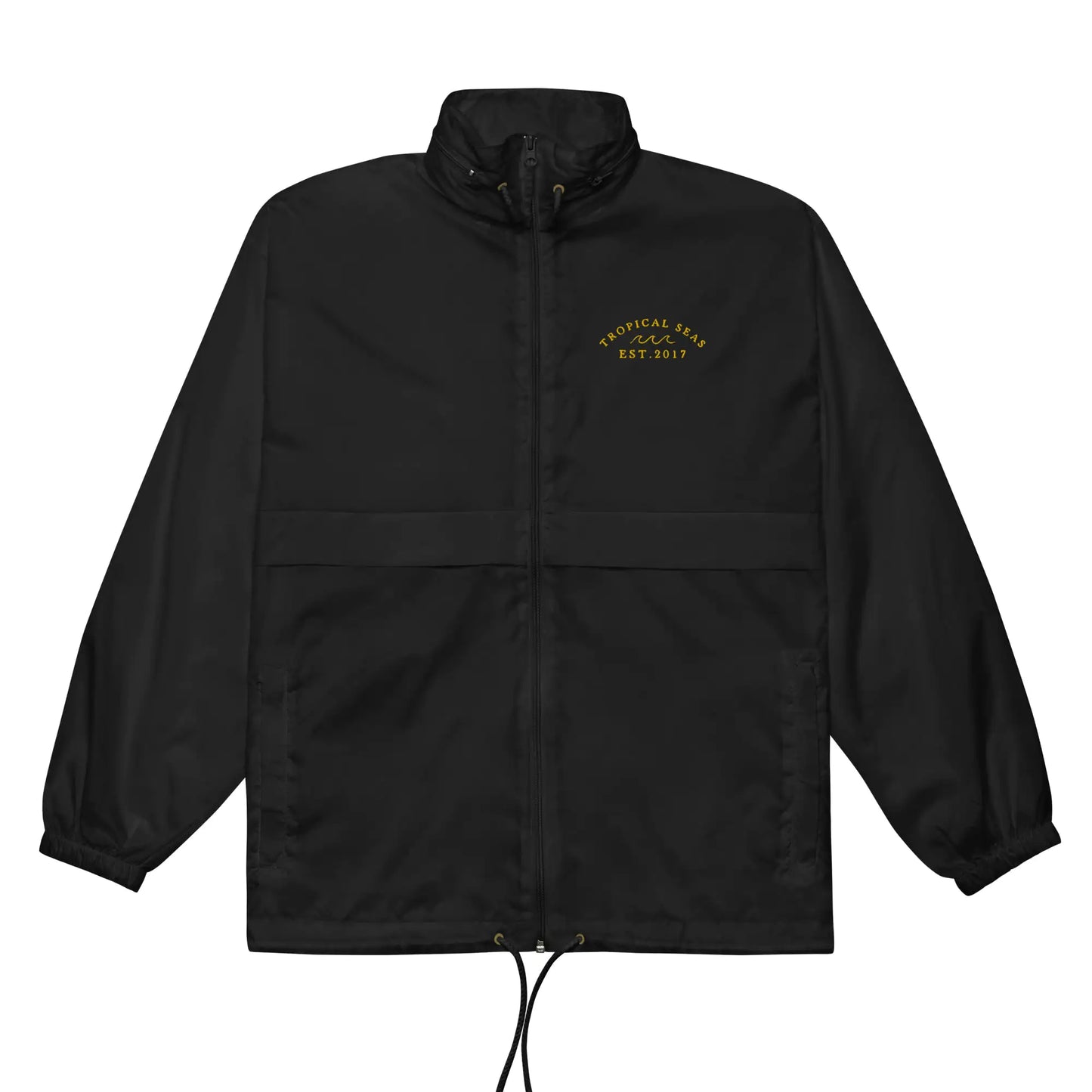 Tropical Seas Embroidered Windbreaker