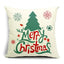 Housses de coussin de Noël festives pour la décoration des fêtes