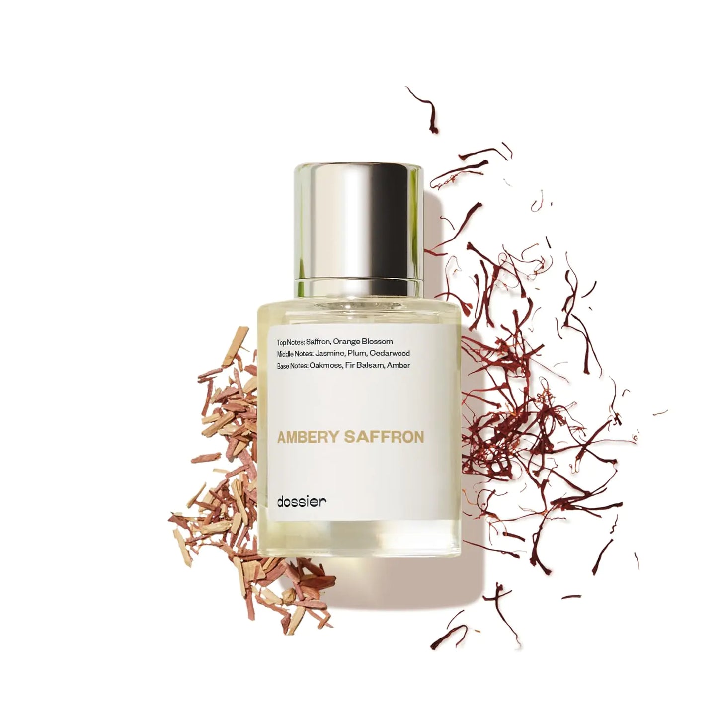 Dossier Ambery Saffron Eau de Parfum - Fragancia de lujo unisex